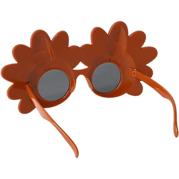 Thanksgiving Turkey Sunglasses Props 2 Pack Cartoon Eyeglasses Party Favors main image 4